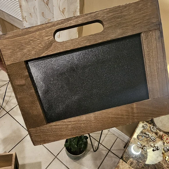 Ashland Brown Basket Accent with Modern Design - Picture 6 of 6